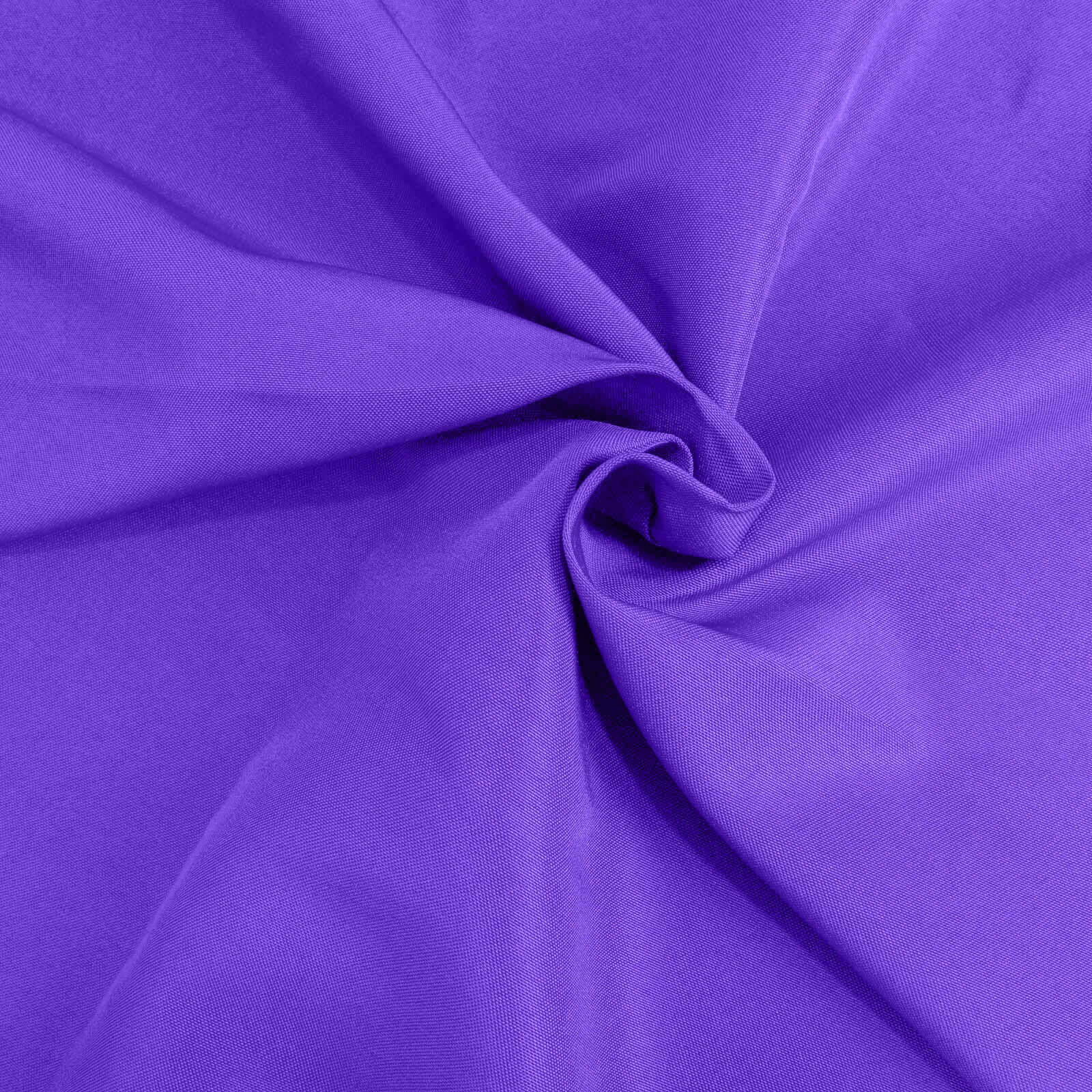 Premium Polyester 54x54 Table Overlay Square Tablecloth Purple - 220GSM Stain and Wrinkle-Resistant Table Topper