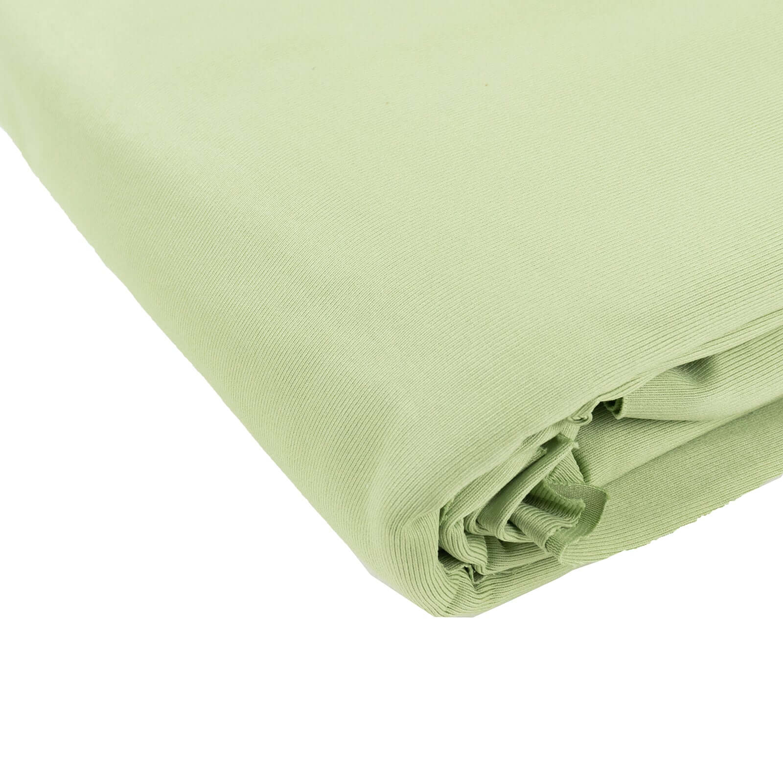 Premium Sage Green Scuba Polyester Fabric Roll, Wrinkle Free DIY Craft Fabric Bolt- 60x10 Yards