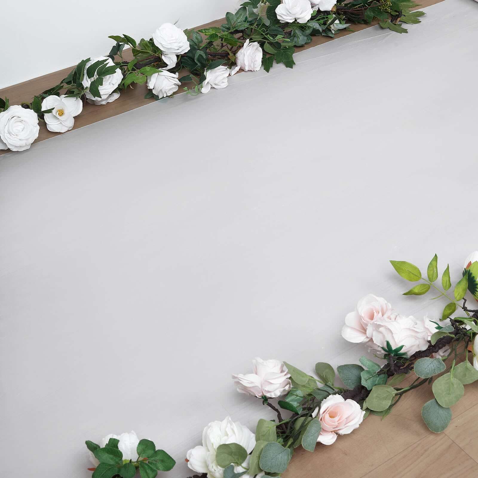 40x100ft White PVC Aisle Runner