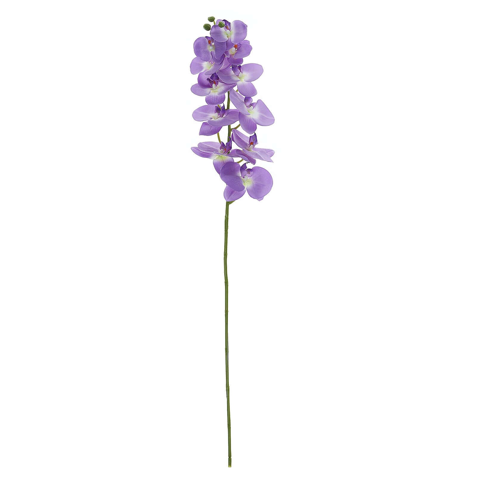 2 Stems 40 Tall Lavender Lilac Artificial Silk Orchid Flower Bouquets