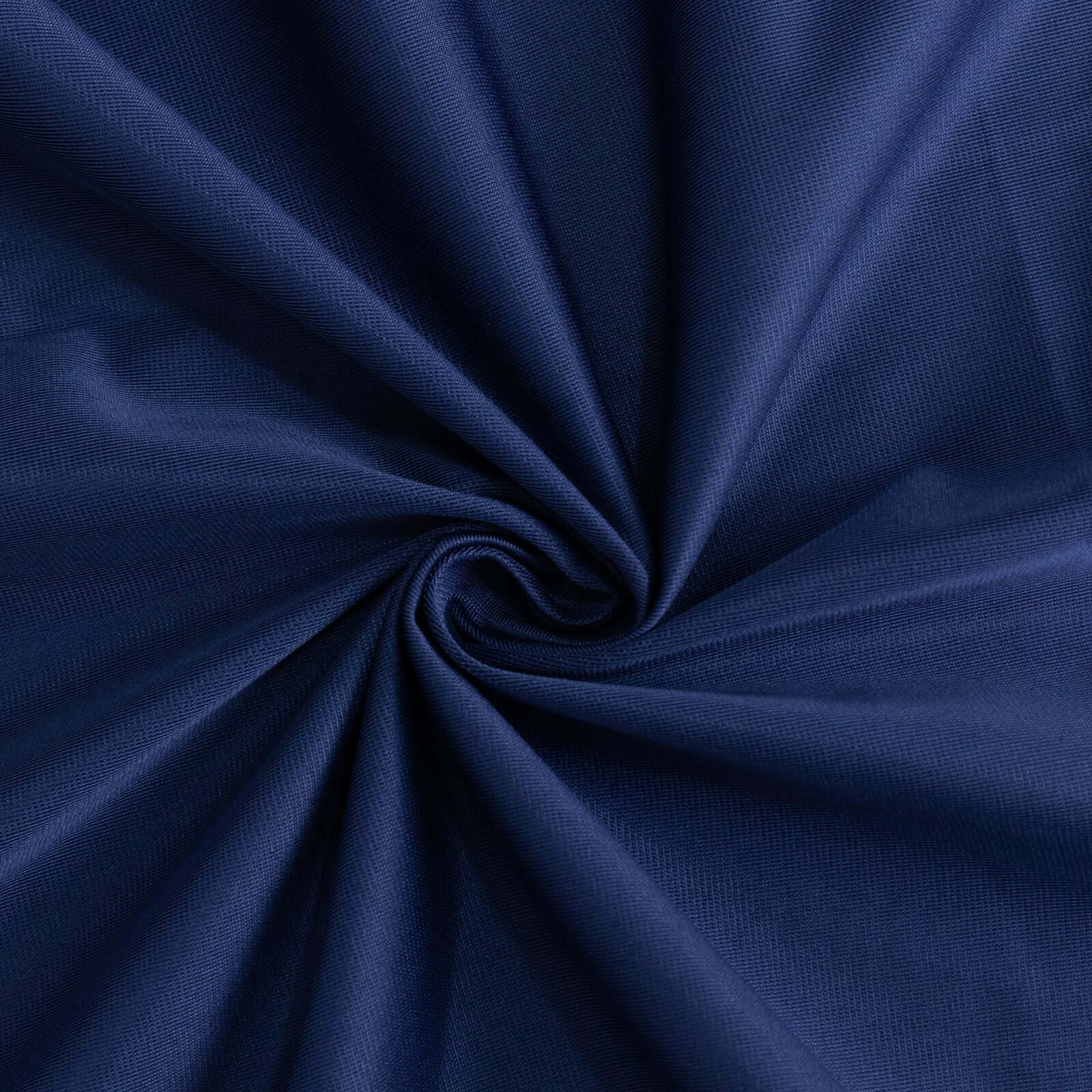 Premium Scuba Square 70x70 Tablecloth Navy Blue - Wrinkle Free & Stain Resistant Table Cover