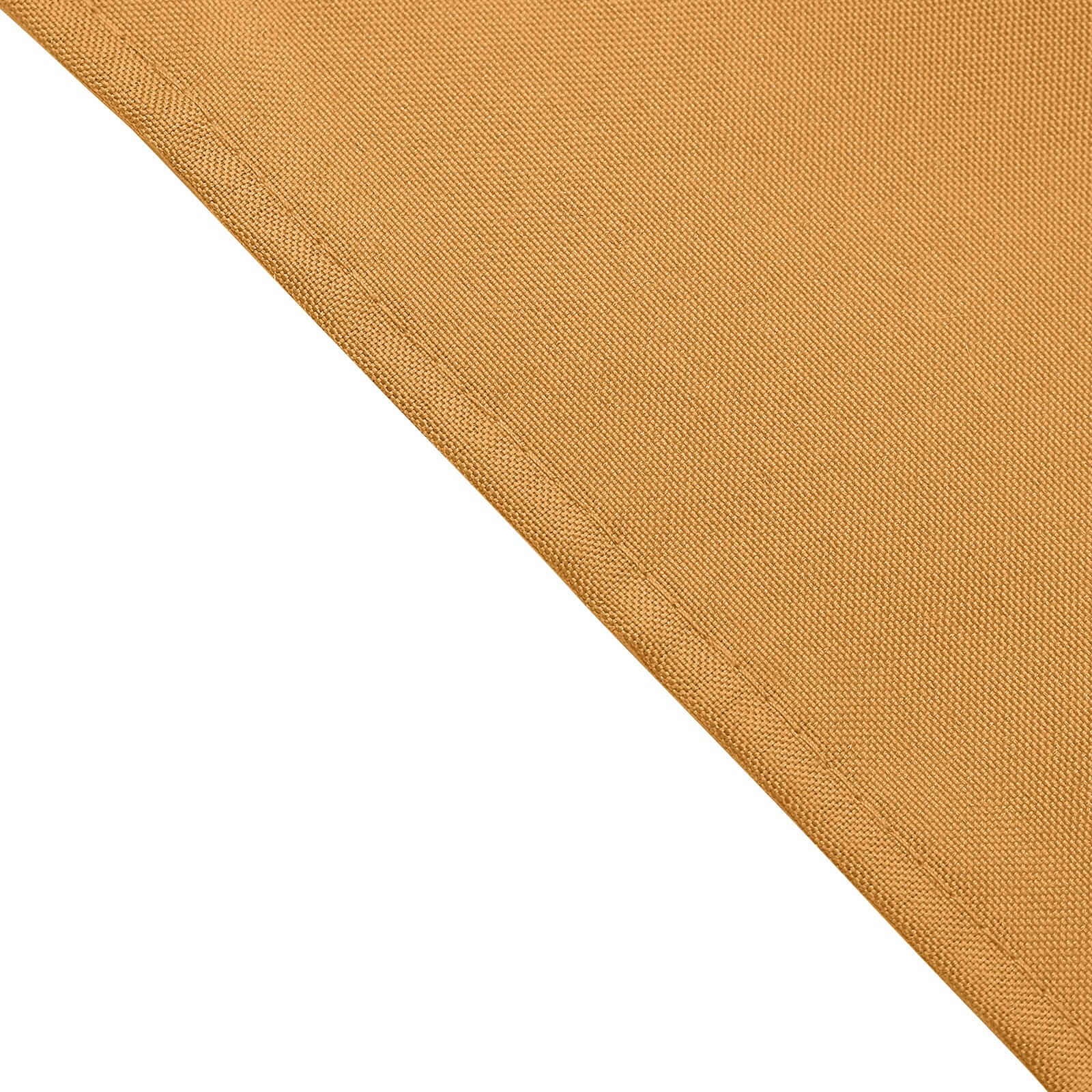 5 Pack Polyester 17x17 Napkins Gold - Durable & Wrinkle Resistant Dinner Napkins for Everyday Dining & Events