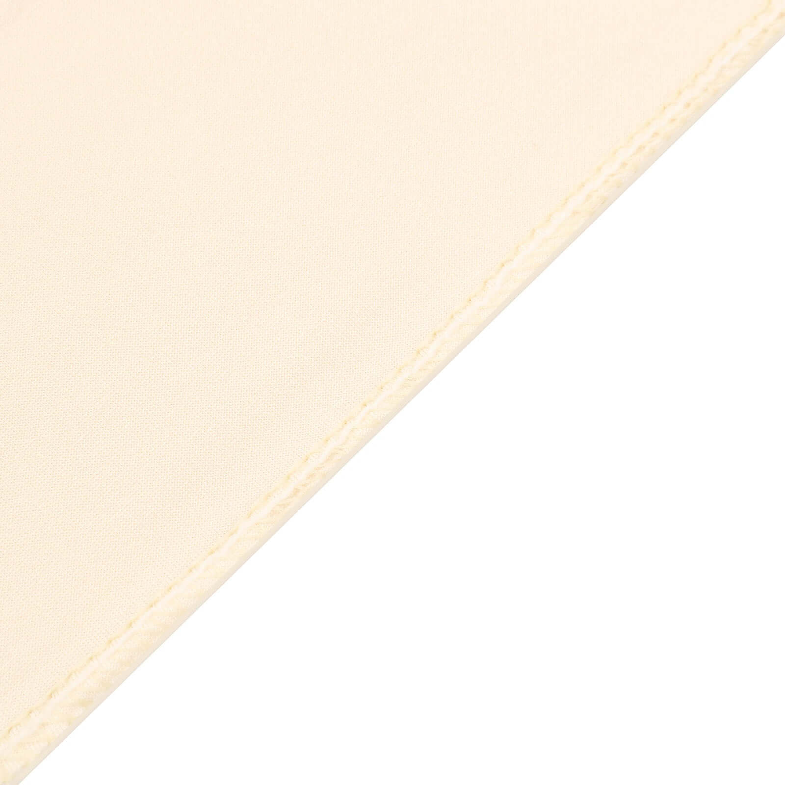 7.5ft Matte Beige Round Spandex Fit Party Backdrop Stand Cover