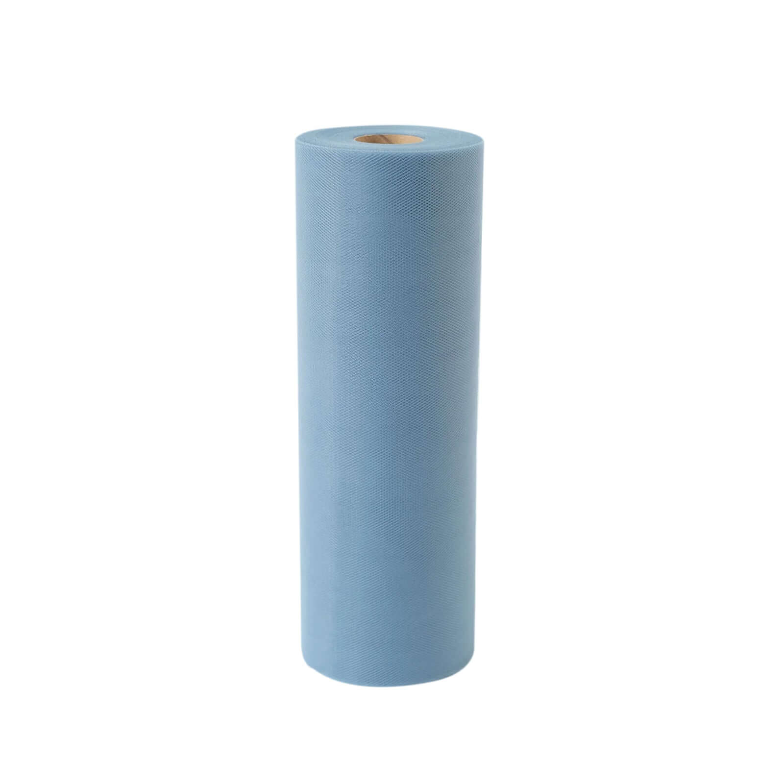 12x100 Yards Dusty Blue Tulle Fabric Bolt, Sheer Fabric Spool Roll For Crafts