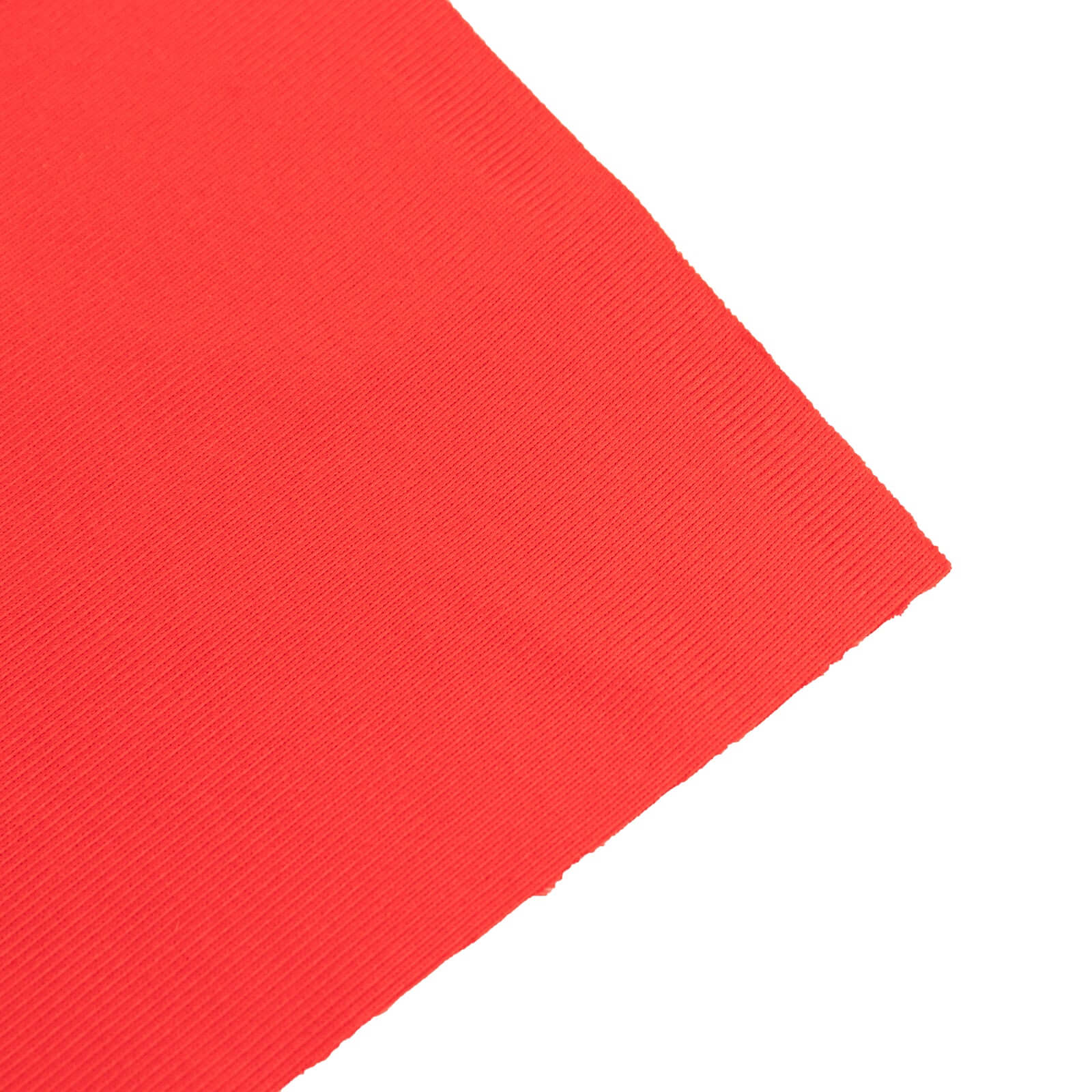 Premium Red Scuba Polyester Fabric Roll, Wrinkle Free DIY Craft Fabric Bolt- 60x10 Yards