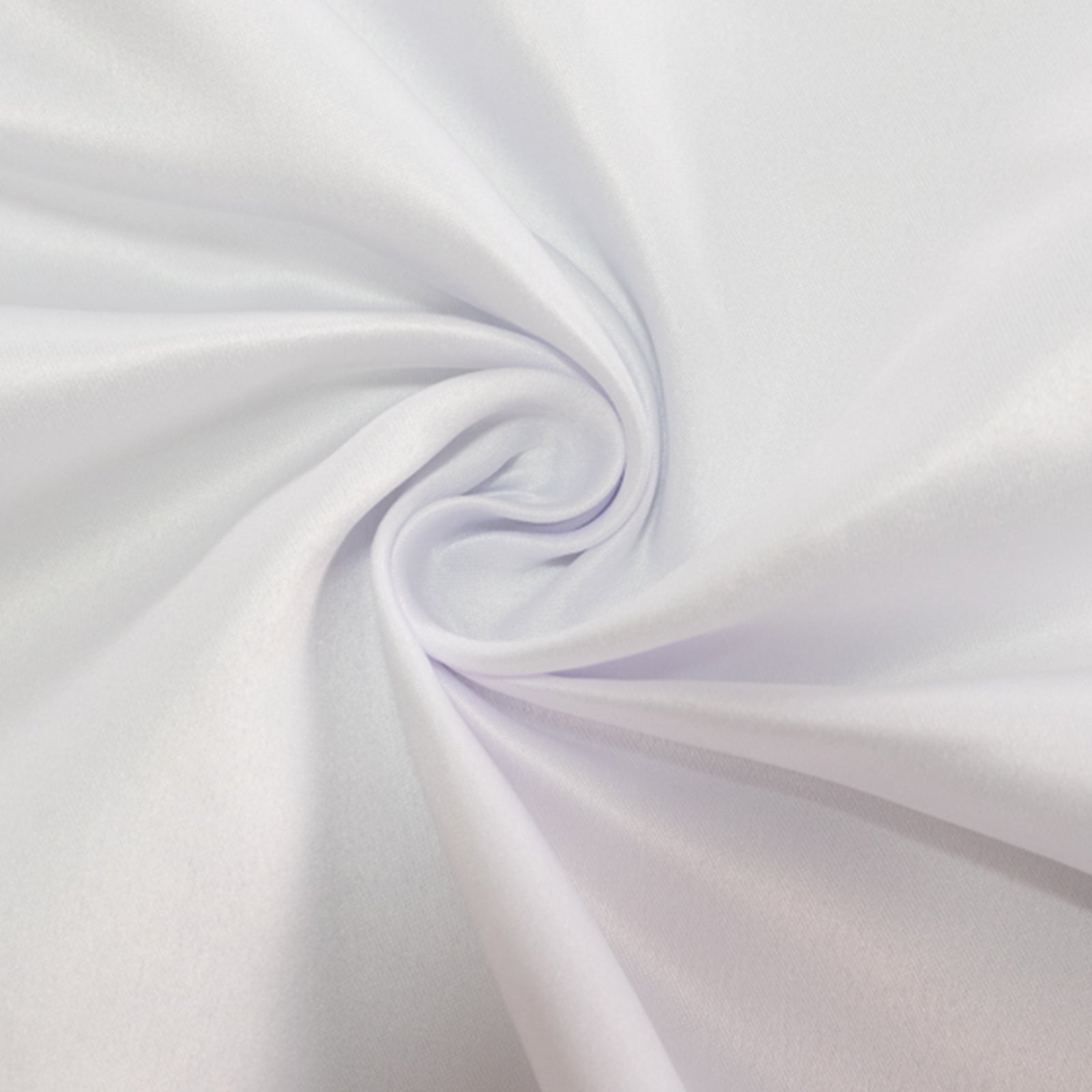 Lamour Satin 60x102 Rectangle Tablecloth White - Durable & Silky Soft Feel Table Cover for Weddings & Banquets