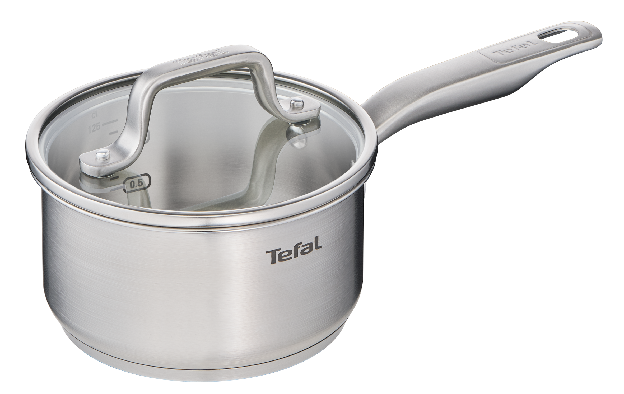 Tefal Virtuoso Stainless Steel Induction Saucepan 16cm/1.6L + Lid