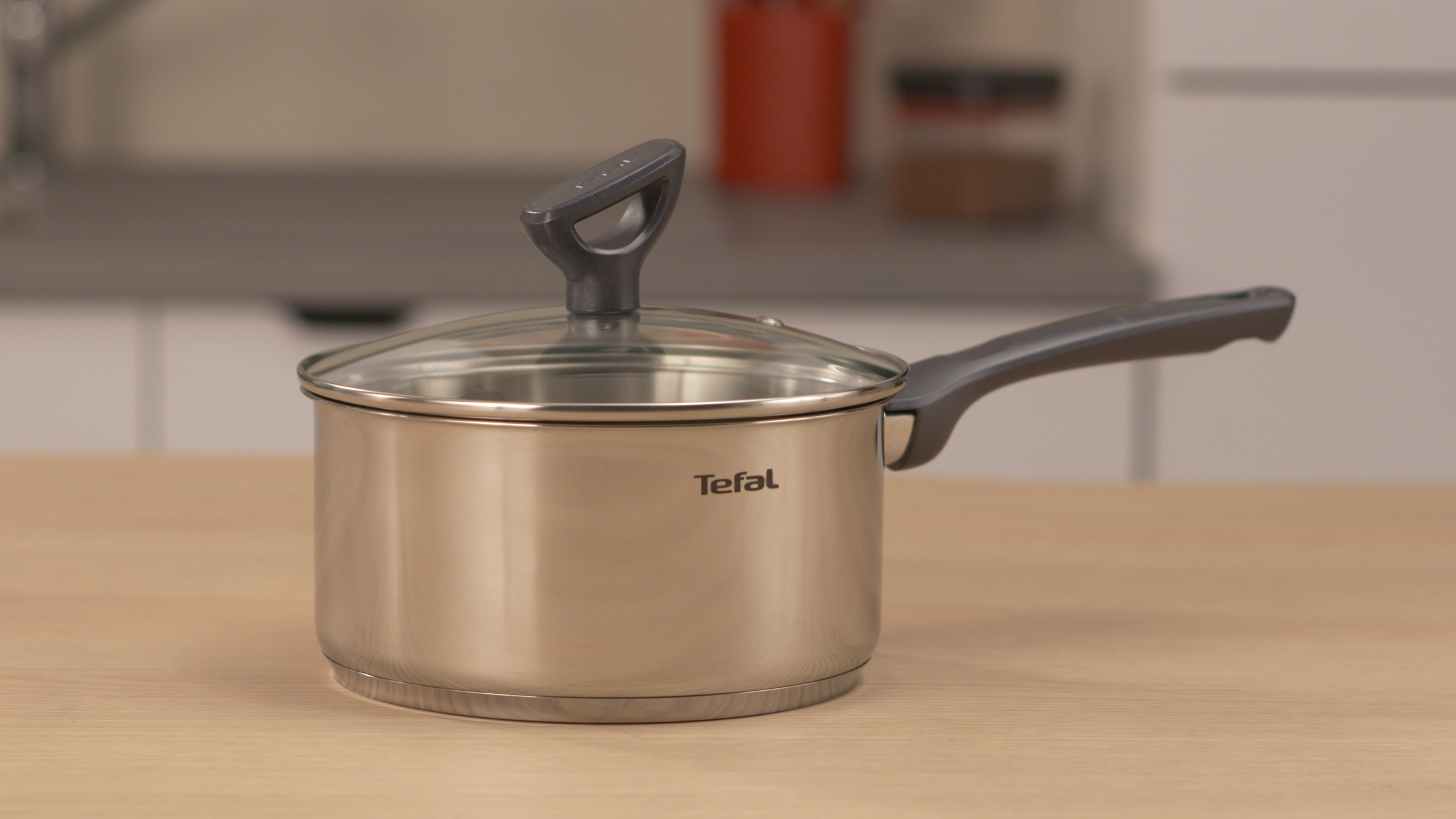 Tefal Daily Cook Stainless Steel Induction Saucepan 18cm/2.1L + Lid