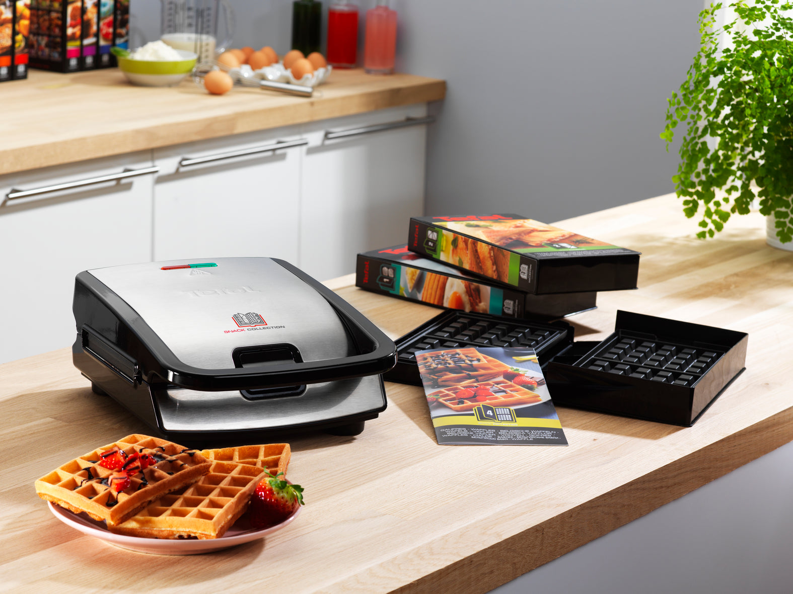 Tefal Snack Collection SW852 Sandwich and Waffle Maker