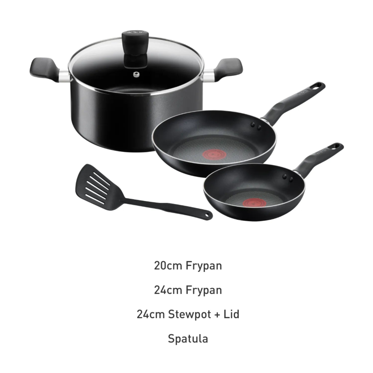 Tefal Super Cook Non-Stick 3pc Set with Spatula