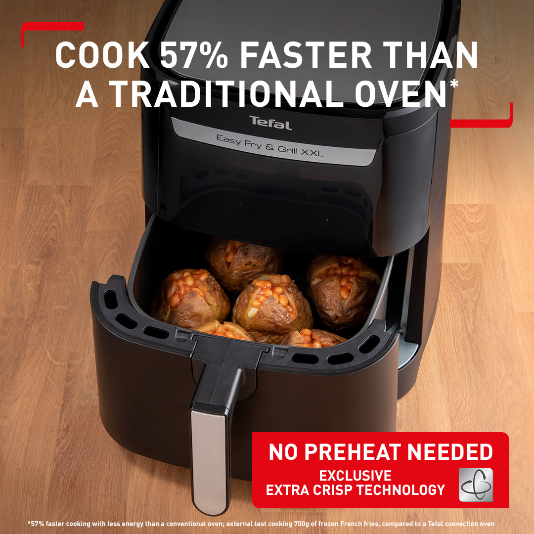 Tefal Easy Fry & Grill XXL Black Air Fryer EY8018