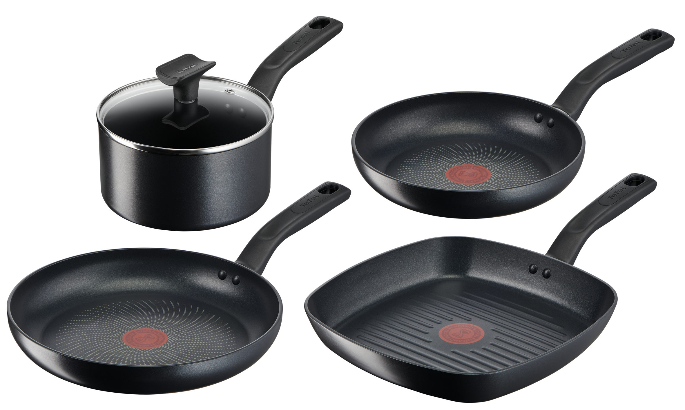 Tefal Total Induction Non-Stick 4pc Set