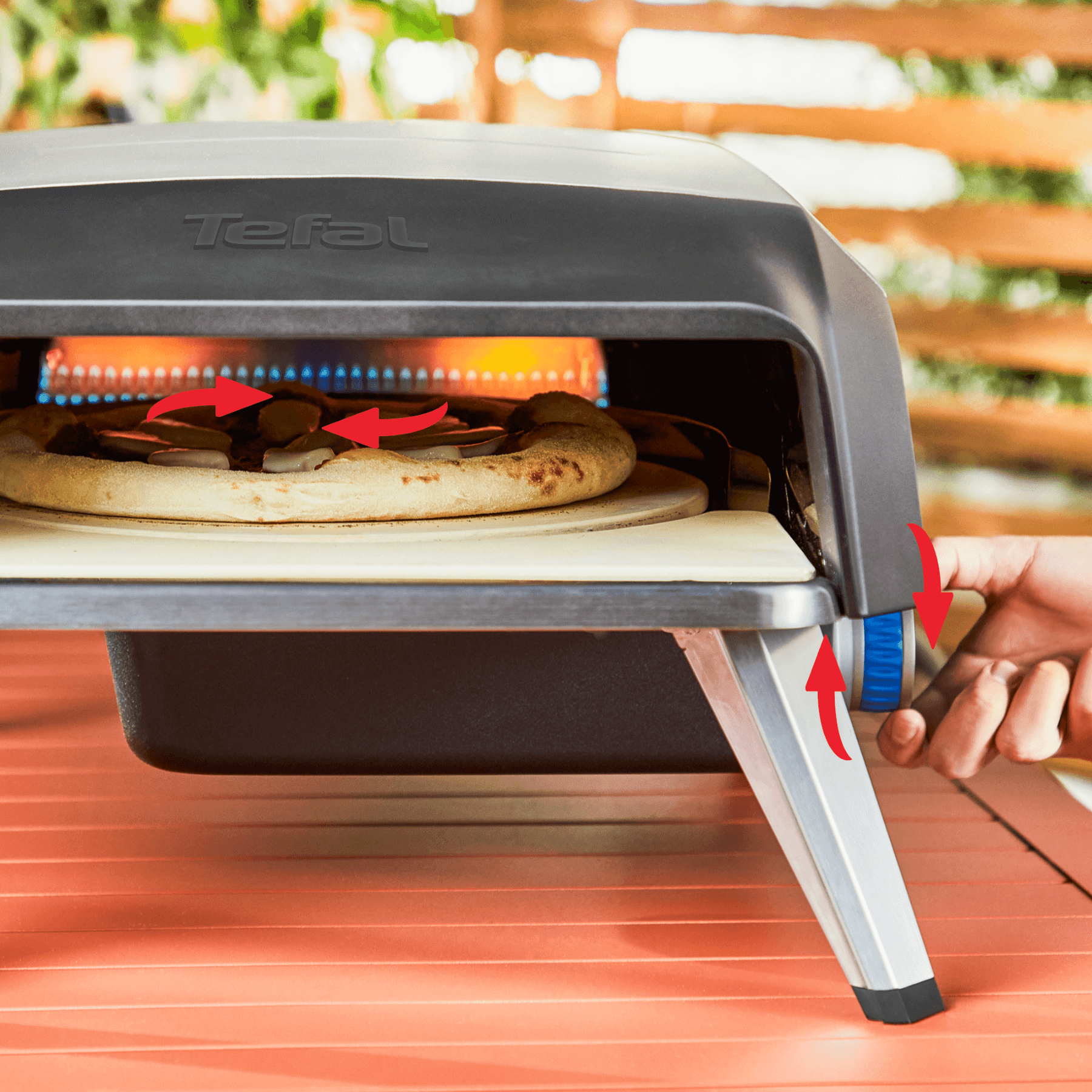 Tefal Pizza Pronto Outdoor Gas Pizza Oven JM4188