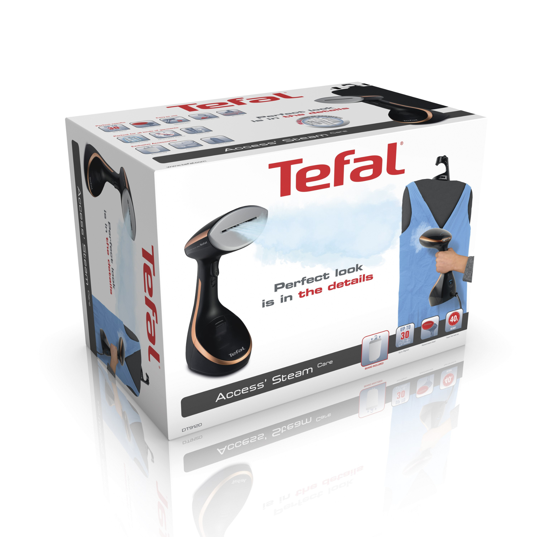 Tefal Access Steam Care DT9120Handheld Garment Steamer