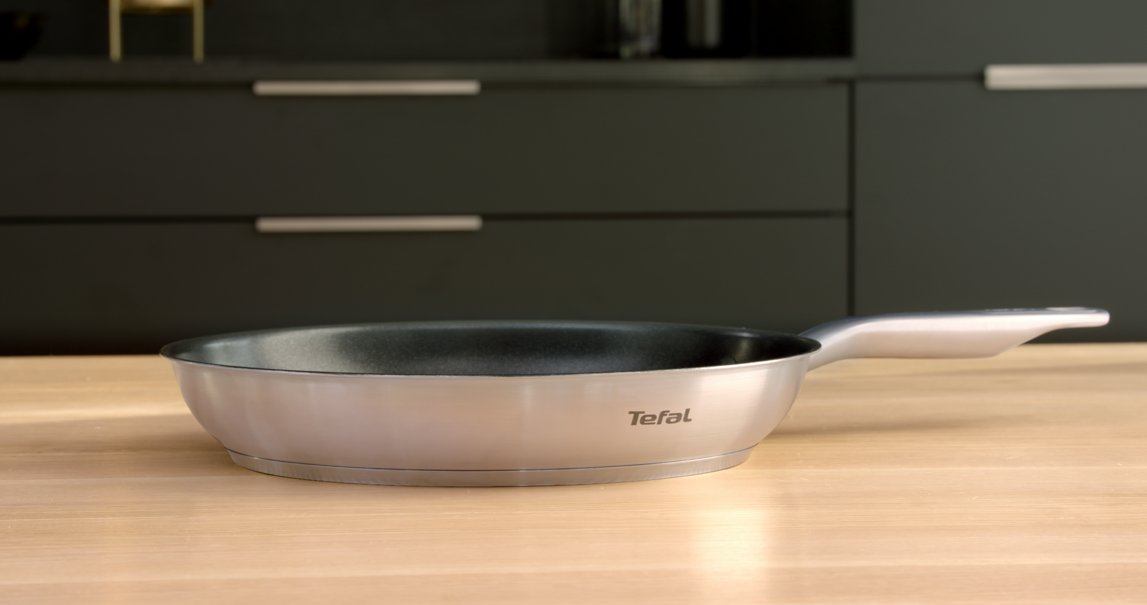 Tefal Virtuoso Stainless Steel Induction Non-Stick Frypan 28cm